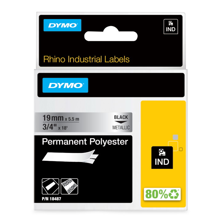 Rhino 18487 19mm Permanent Polyester