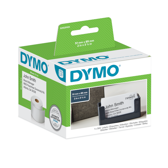 Dymo S0929100 appointment cards non-adhesive Dymo S0929100 appointment cards non-adhesive
