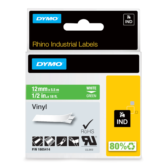 Dymo RHINO 1805414 vinyl packaging Dymo RHINO 1805414 vinyl packaging