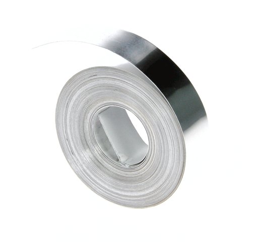 Dymo 35800 M11 tapes - aluminium with glue side 12mm x 3.65m, silver color