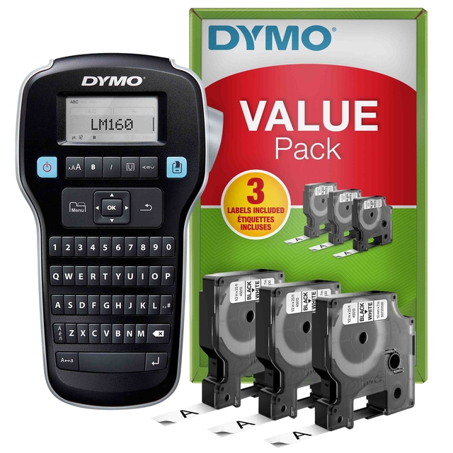 Dymo LabelManager 160 QWERTY Value Pack Dymo LabelManager 160 QWERTY Value Pack