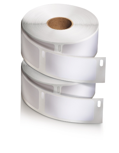 Example of a Dymo 99010 blank address label Example of a Dymo 99010 blank address label