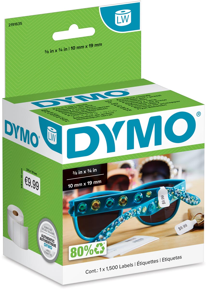 Dymo 2191635 jewelry labels