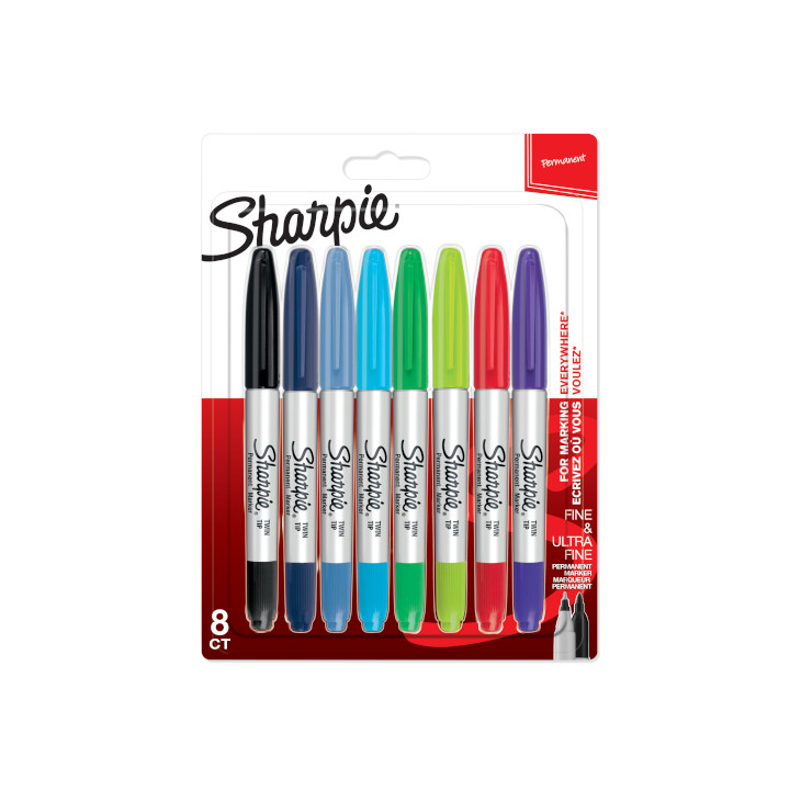 Sharpie Felt-tip pen round 0.5mm 12 pieces assorted
