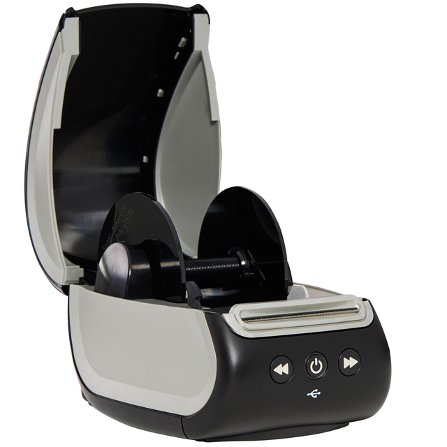 Easy mounting of rolls in the Dymo LabelWriter 550 Easy mounting of rolls in the Dymo LabelWriter 550