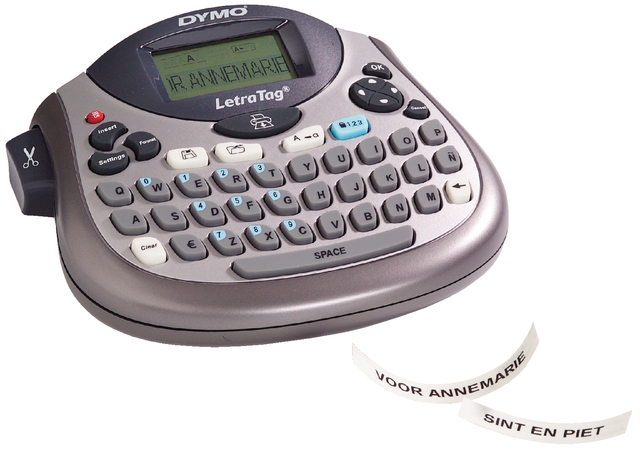 Dymo 2174593 LetraTag label maker LT-100T Silver QWERTY Dymo 2174593 LetraTag label maker LT-100T Silver QWERTY